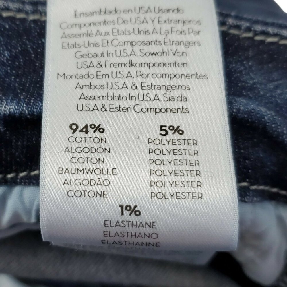 Mother Jeans 24 Blue High Waist Looker Ankle Fray Distressed Closer to The Edge - Picture 10 of 13